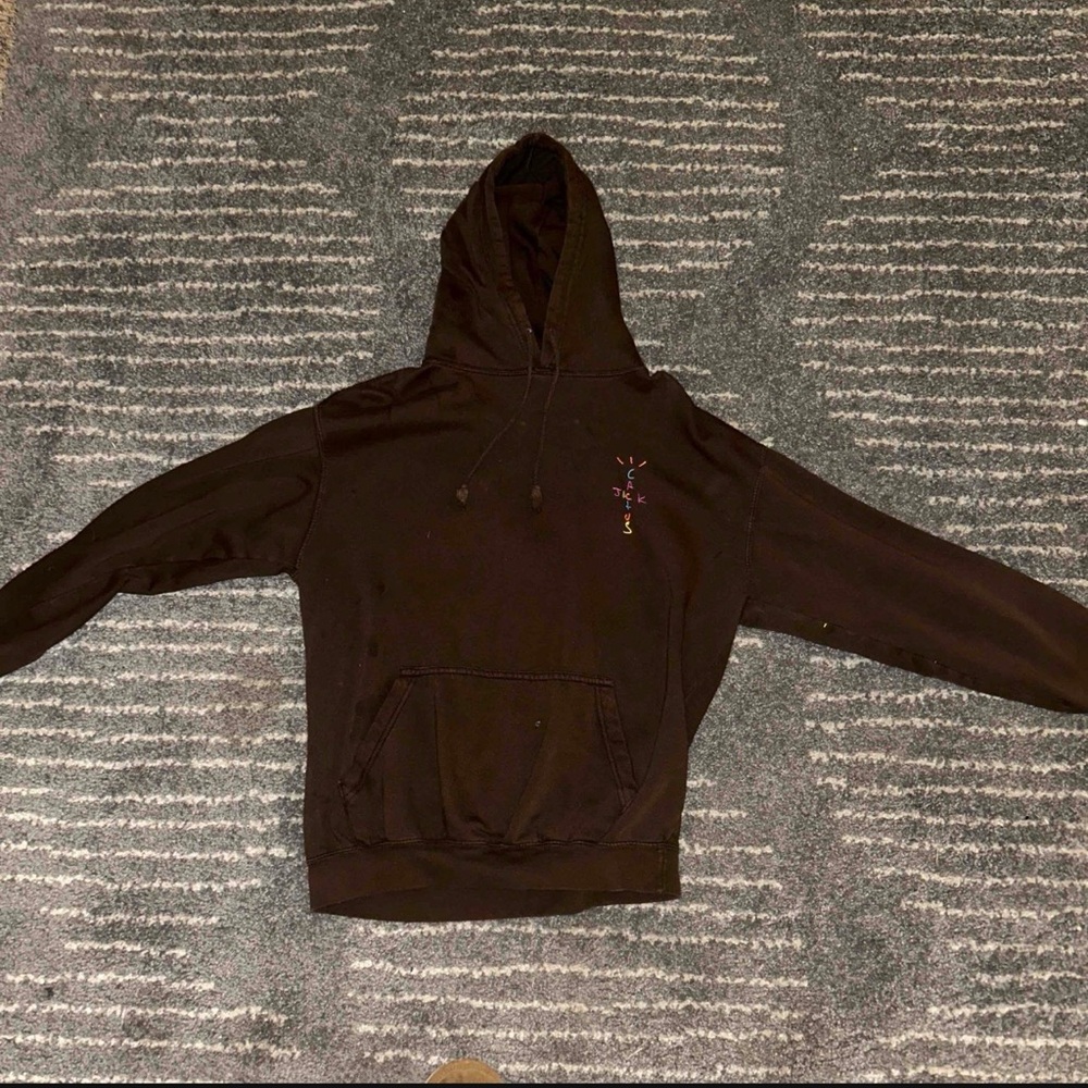 Travis Scott Brown Hoodie